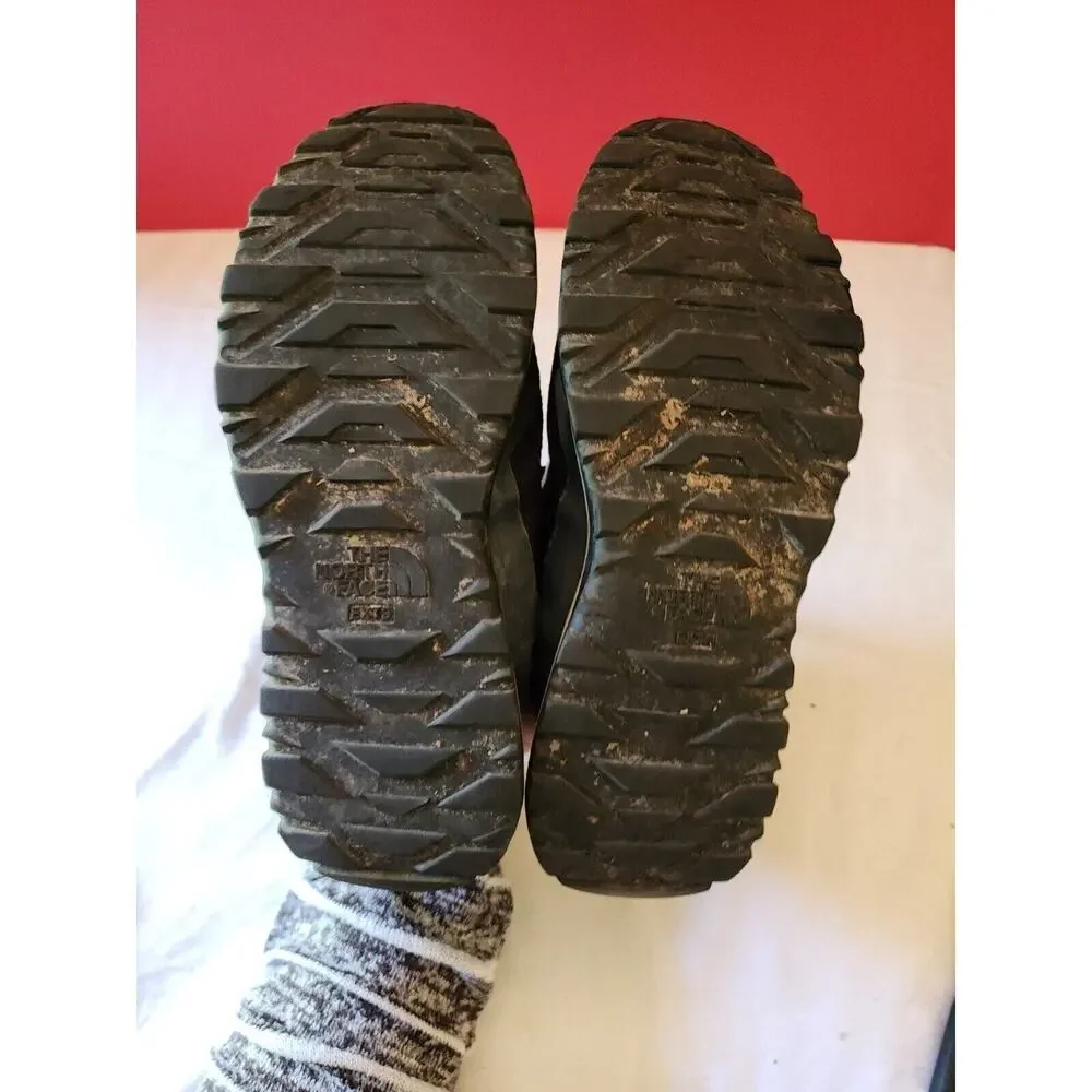 North Face Men's 9.5 Black And Gray Shoes trail